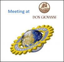Dinner meeting at Don Giovanni's